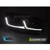Přední světla VW GOLF VI 08-12 BLACK LINE LED SEQ DRL