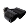 712651 2 712651 2 exhaust tip 101mmx2 enter 67mm carbon gloss set