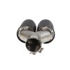 712678 4 712678 4 exhaust tip 101mmx2 enter 65mm carbon matte set