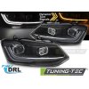 Přední světla VW POLO 6R 09-17 SILVER SEQ DRL LED