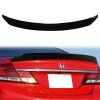 Zadní spoiler Honda Civic IX FB, lesklý černý, ABS plast