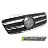 Přední maska MERCEDES CLK W208 96-02 černá chrom