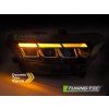 Přední světla FORD MUSTANG 14-17 LED SEQ DRL černá