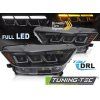 Přední světla FORD MUSTANG 14-17 LED SEQ DRL černá