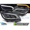 Přední světla MERCEDES SPRINTER 18-23 černá/chrom FULL LED