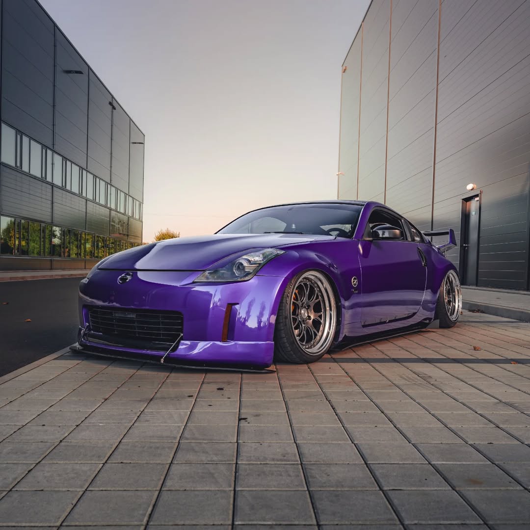 Nissan 350Z s airRIDE-System PREMIUM a MTS Technik