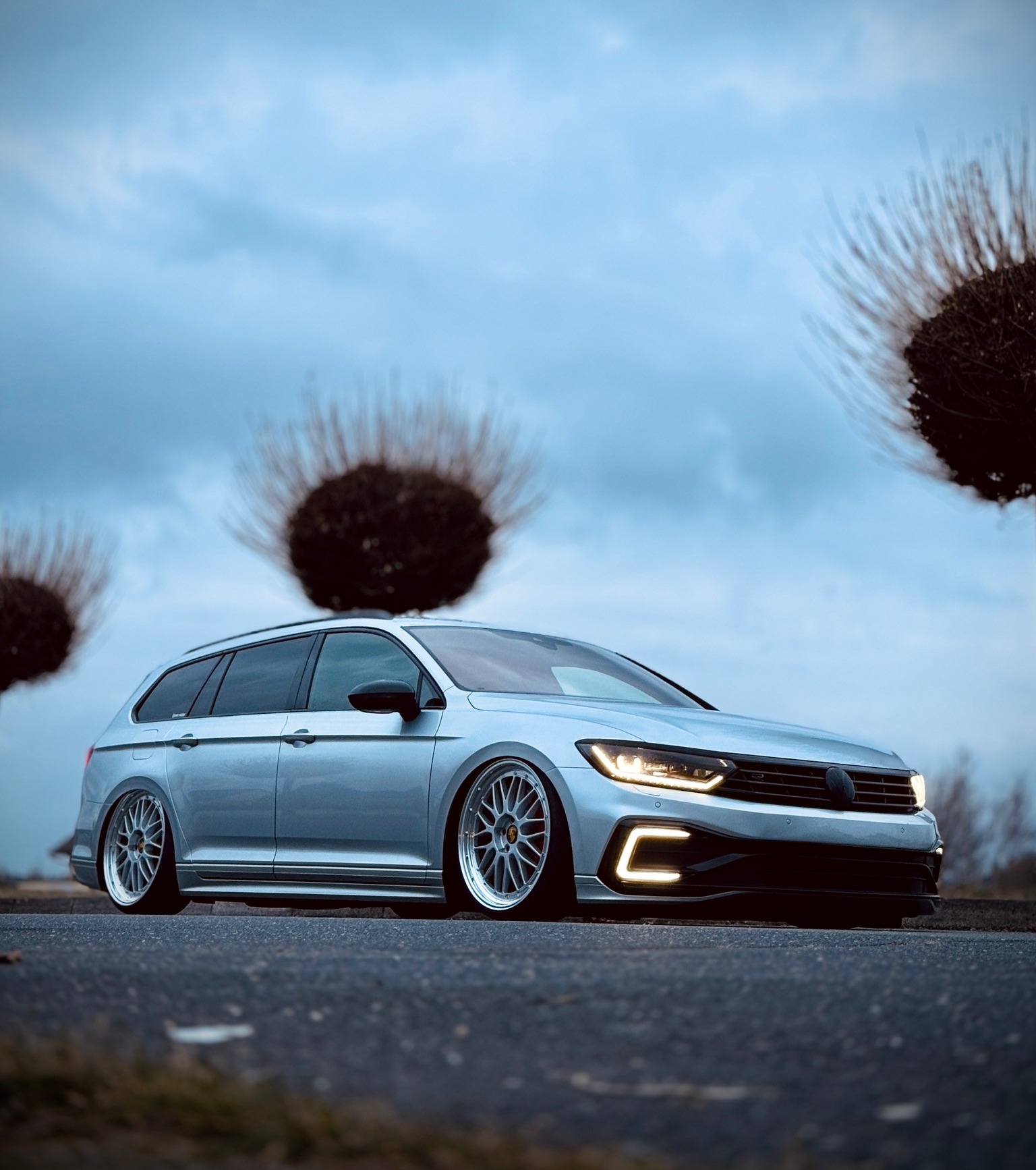 VW Passat B8 snížený pomocí airRIDE-System PREMIUM