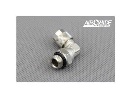 Fitinka pro vzduchovou hadici 6/4mm - 1/8" vnější - roh