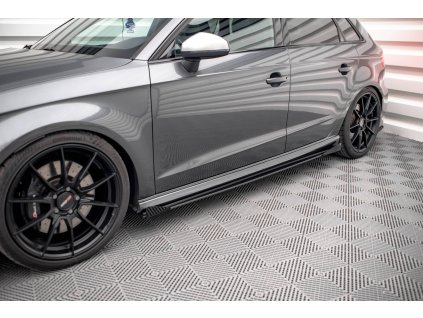 maxton design aus33fsbcnc sd1brb sf1g audi s3 rs3 s3 8v fl a3 1