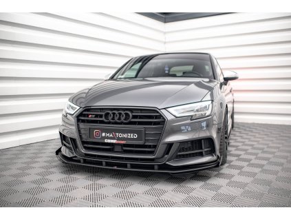 maxton design aus33fsbcnc fd1brb fsf1g audi s3 rs3 s3 8v fl a3 1