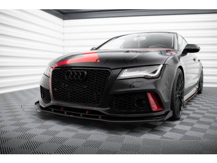 maxton design aua7c7rs7lookcnc fd1brb fsf1g audi s7 rs7 rs7 look c7 2010 2014 a7 1