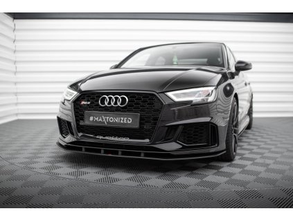 maxton design aurs38vfscnc fd1brb audi s3 rs3 rs3 8v fl a3 1