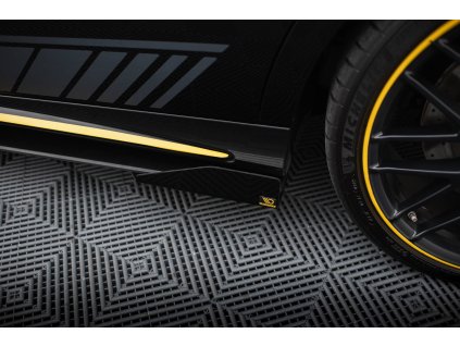 maxton design mecla117amgaerocnc sf1g mercedes c 117 facelift amg cla 4