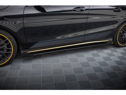 maxton design mecla117amgaerocnc sd1brb sf1g mercedes c 117 facelift amg cla 1