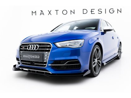maxton design aus33scnc fd1b fsf1g audi s3 rs3 s3 8v a3 1