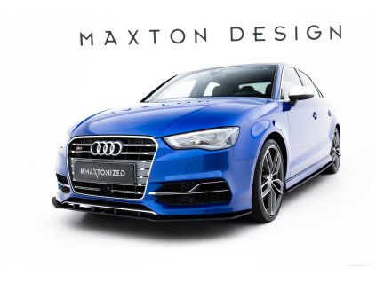 maxton design aus33scnc fd1brb audi s3 rs3 s3 8v a3 1