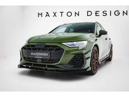 maxton design aus38yfcnc fd1brb fsf1g audi s3 rs3 s3 8y facelift 2024 sportback a3 1