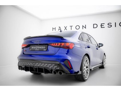 maxton design aus38yfscnc rs1brb audi s3 rs3 s3 8y facelift 2024 sedan a3 4