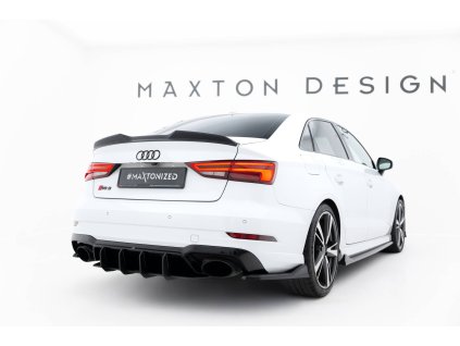 maxton design aurs38vfscnc rs2b brbi audi s3 rs3 rs3 8v fl a3 2