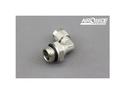 Fitinka pro vzduchovou hadici - 6/4mm - 1/4" vnější - roh