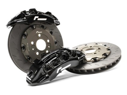 racingline stage 3 predni brzdovy kit se 6 pistovymi trmeny pro vozy platformy a5 golf 5 6 apod 2