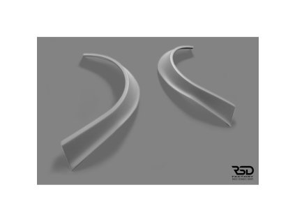 front fender flares chevrolet corvette c3