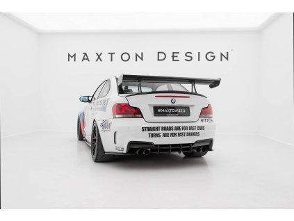 maxton design cf bm 1 82 m wing5 upp 245 p bmw e81 e82 e87 e88 seria 1 3