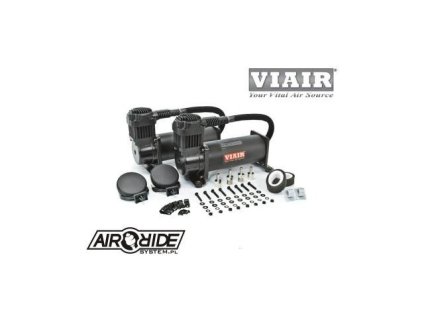 2 Compressors VIAIR 444C Black - DUAL