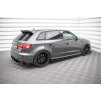 maxton design aus33fsbcnc sf1g audi s3 rs3 s3 8v fl a3 3