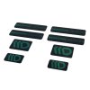 maxton design sada 3d samolepek 8 ks barva cerna zelena 2