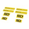 maxton design sada 3d samolepek 8 ks barva zluta black 2