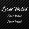lower united set samolepek bila