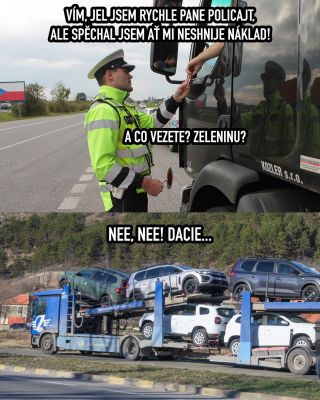 Dacie udělala za poslední roky velký skok vpřed a za to všechna čest, ale tenhle vtípek nás fakt rozsekal 🤣 #meme #vtip...