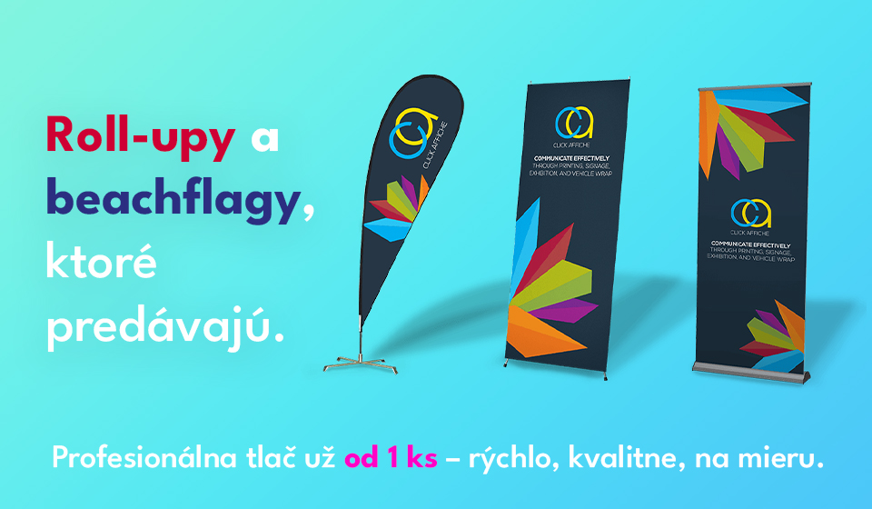 Roll Up banner s tlačou