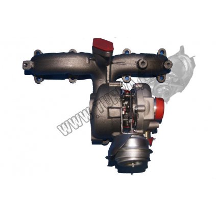 Turbodmychadlo VW GOLF IV 1.9 TDi 66, 81 kw S NOVÝM STŘEDEM - 713672