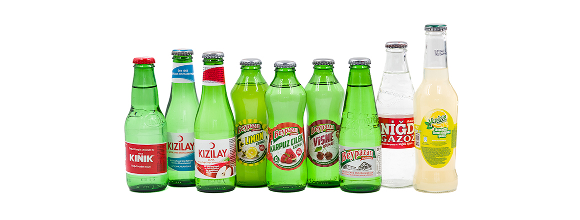 Turecké sodovky a limonády
