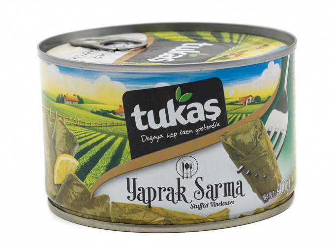 Vinné listy plněné turecké - Hazır Yaprak Sarma TUKAŞ 400g - www.turecky-sen.cz