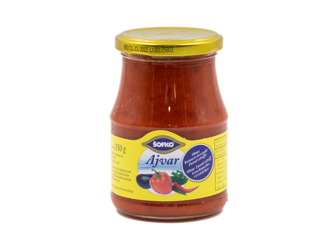 ajvar rajcata a lilek palive ajvar acilli 350g turecky sen