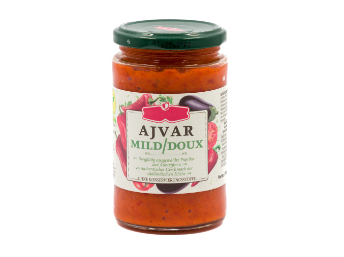 ajvar rajcata a lilek mild 350g turecky sen