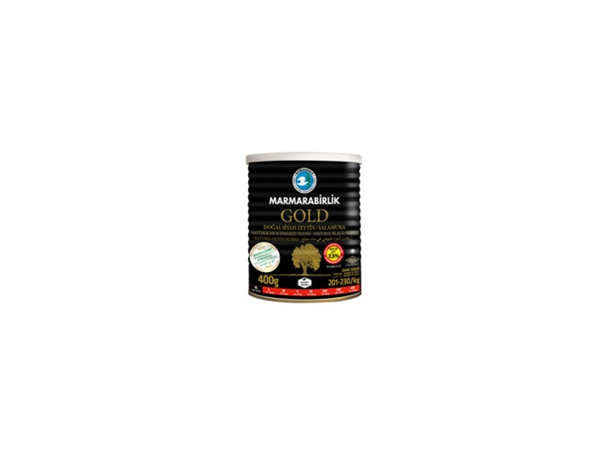 Olivy černé - Siyah Gemlik Zeytin Gold XL MARMARABİRLİK 400g