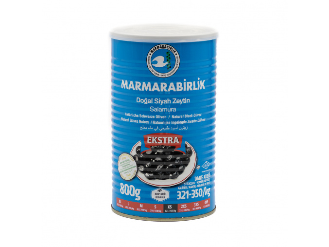 olivy cerne siyah gemlik zeytin xs extra marmarabirlik 800g turecky sen