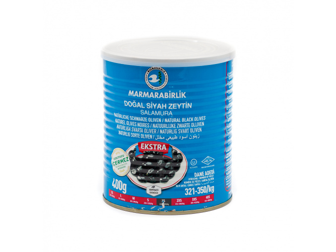 olivy cerne siyah gemlik zeytin xs extra marmarabirlik 400g turecky sen