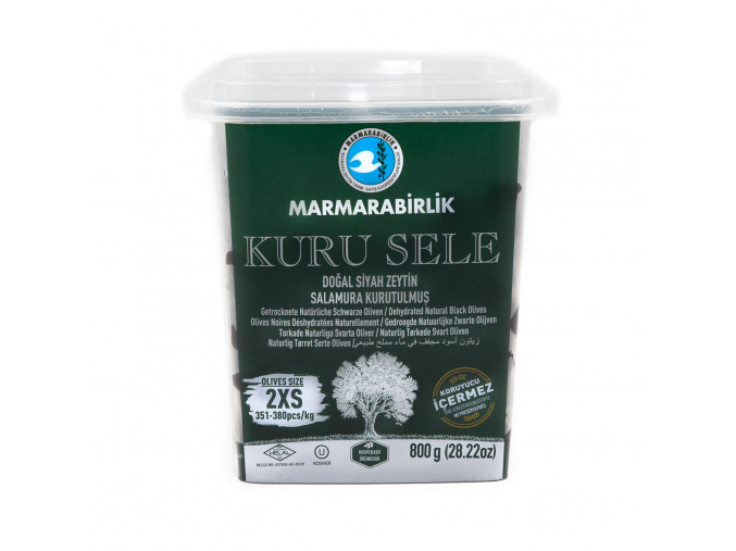 cerne olivy suche 2xs kuru sele siyah zeytin marmarabirlik 800g turecky sen