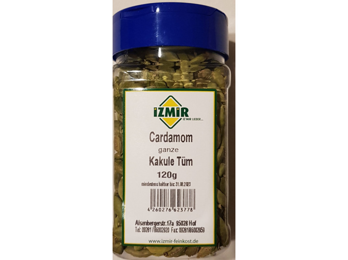 Kardamom celý - kakule tüm IZMIR 120g