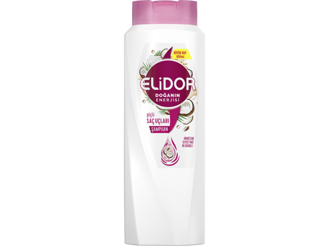 Šampon turecký kokosový - Hindistan Cevizi Şampuanı ELIDOR 650ml