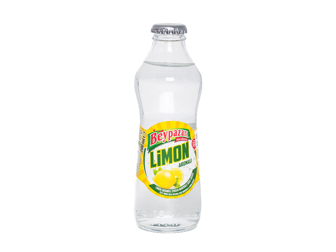 Soda s příchutí citronu - Maden Suyu Limonlu BEYPAZARI 200 ml - www.turecky-sen.cz