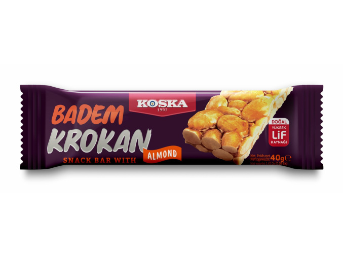 Tyčinka s mandlemi - Badem Krokan KOSKA 40g