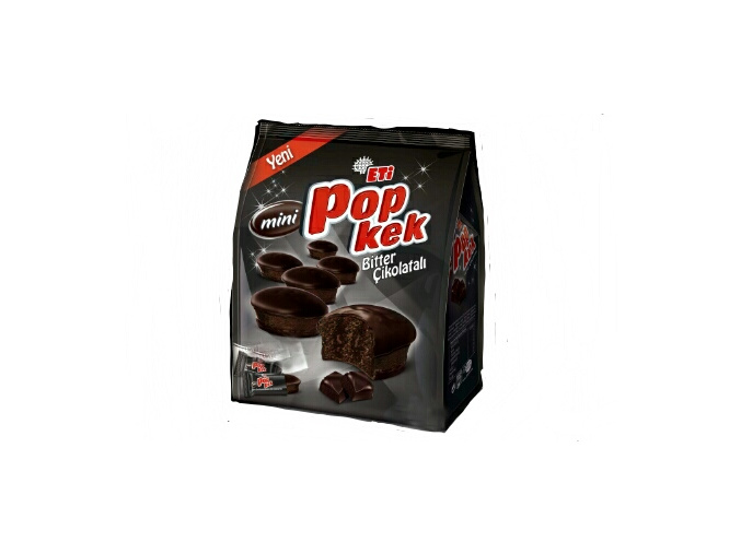 Mini koláčky s tmavou čokoládou - Mini Pop Kek with Dark Chocolate  ETİ 144g