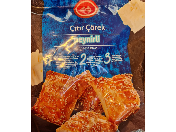 Turecká plněná taštička sýrem - Citir Corek Peynirli SIMIT SARAY 520g