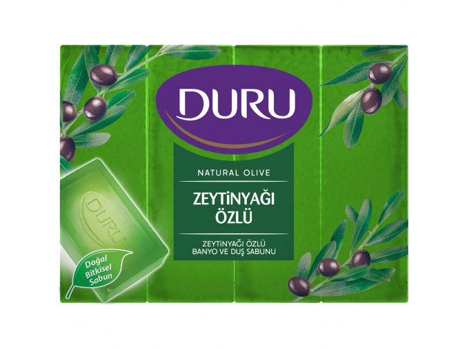 Turecká mýdla olivová -  Zeytinyağı Özlü 600g DURU